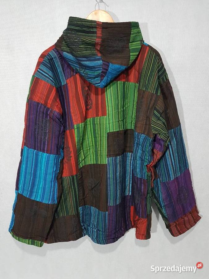 Bluza z Kapturem BawełnaPolar z Inii Boho Unisex Kurtki i płaszcze