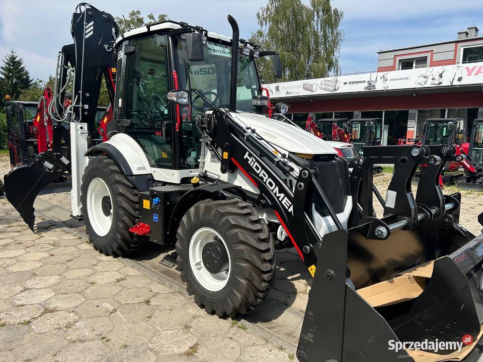 Nowa koparkoładowarka HIDROMEK HMK102B 2025 4w1 Rok produkcji 2025 Łódź