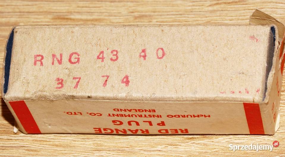 Złącze złocone wtyk RED RANGE PLUG RP 16 RNG Części i akcesoria śląskie Gliwice sprzedam