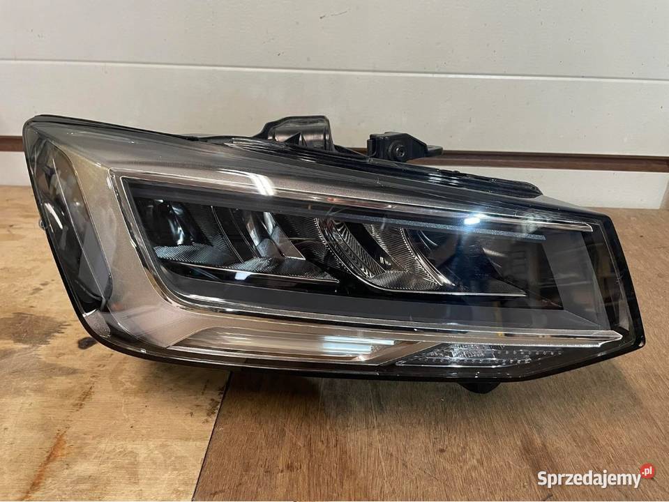Lampa prawa przednia AUDI Q2 LIFT FULL LED osobowe łódzkie Łódź