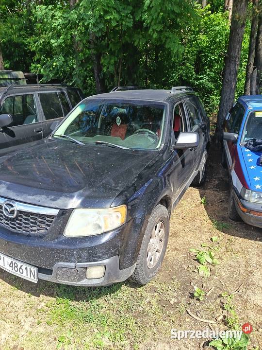 Mazda Tribute uszkodzony silnik warmińsko-mazurskie Ruciane-Nida