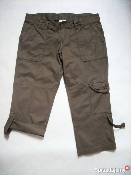 Colours spodnie damskie 45 rollup j nowe 40 Bez wzoru Nowy Sącz