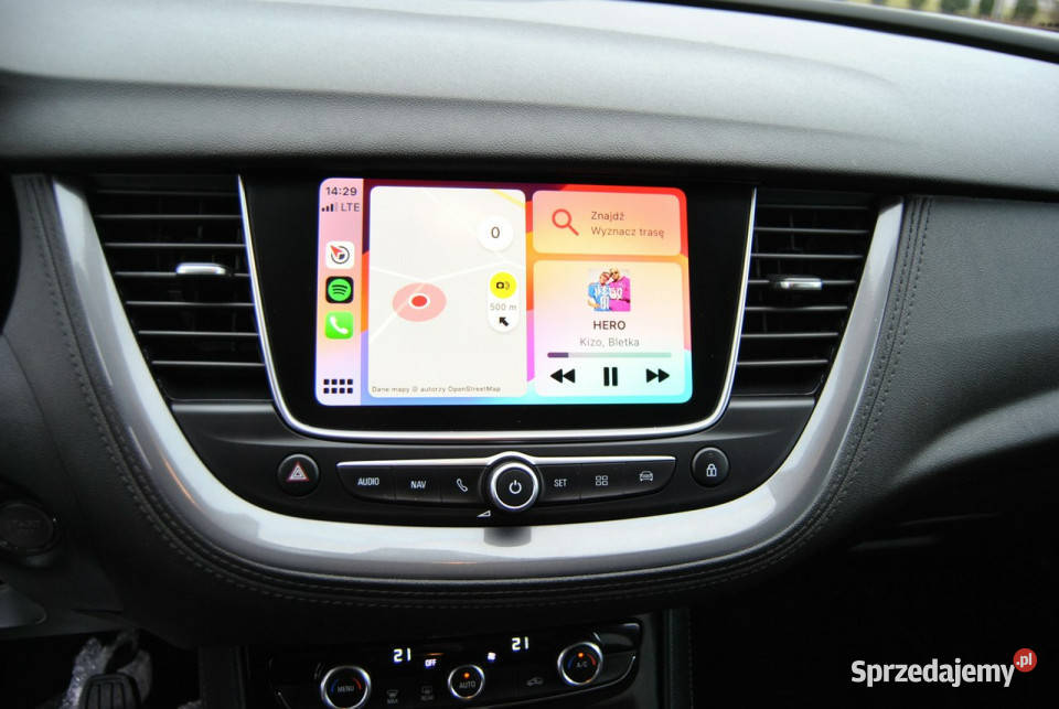 Opel Grandland X NAVI CarPlay AndroidAuto Rej ASR (kontrola trakcji) Modliborzyce