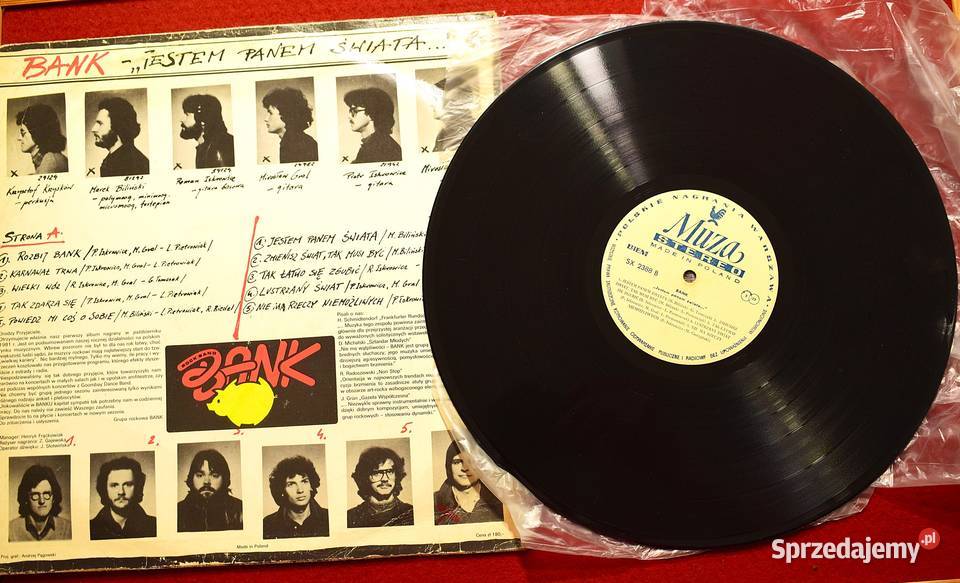 Bank Jestem panem świata 1982 płyta w stanie Płyty i kasety kujawsko-pomorskie Chełmno