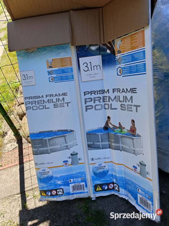 Basen stelażowy INTEX Prism Frame Premium 305 76