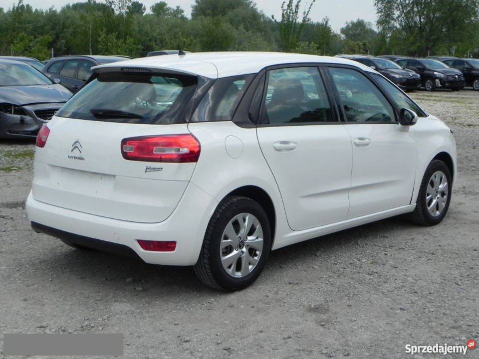 Do sprzedania Citroen C4 Picasso bialy welurowa tapicerka sprzedam