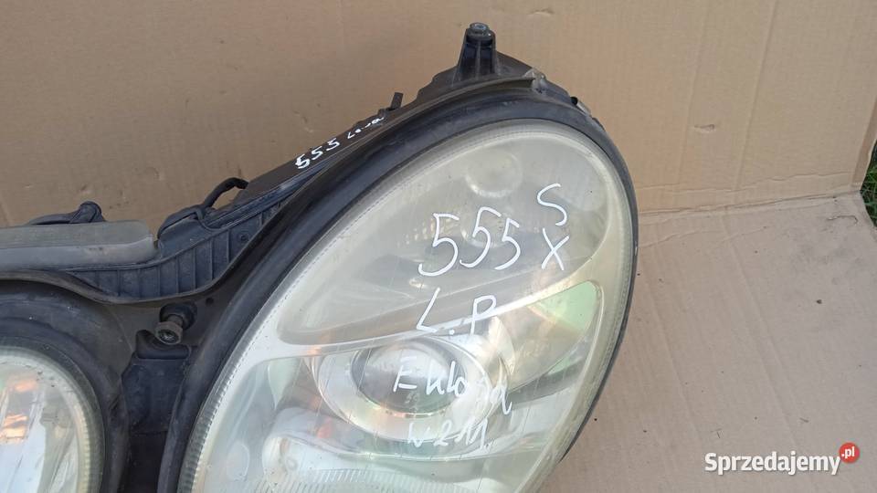 MERCEDESE W211 LAMPA PRZÓD LEWA BIXENON EU