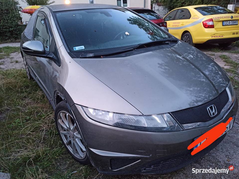 Honda Civic VIII UFO 18 vtec 2006 autoalarm Gdańsk
