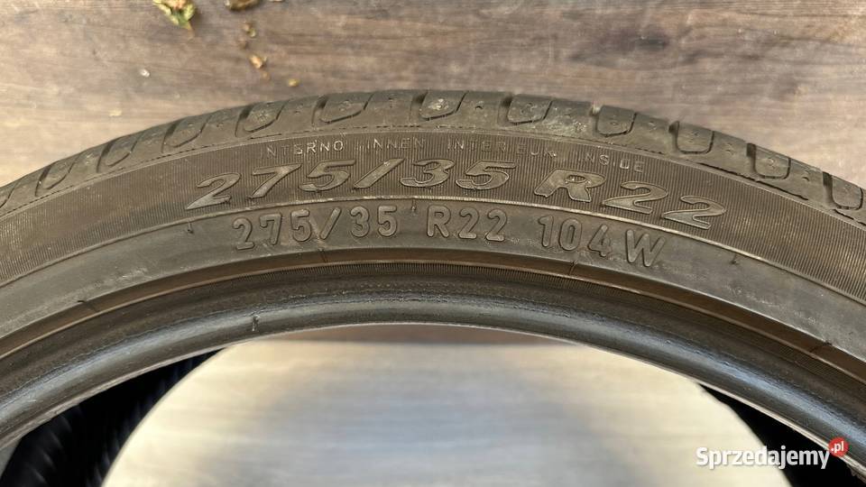 PIRELLI SCORPION VERDE 27535 R22 1 104W XL R2018 Gorzów Wielkopolski