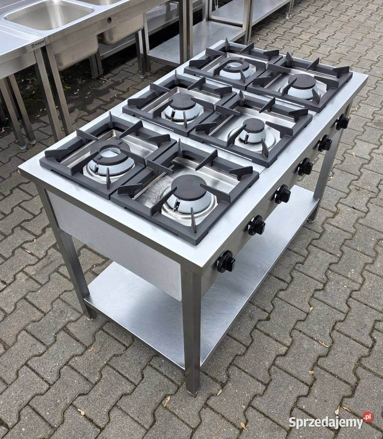 Kuchnia Gazowa 6 Palnikowa STALGAST Moc 325 kW Nowe Skalmierzyce