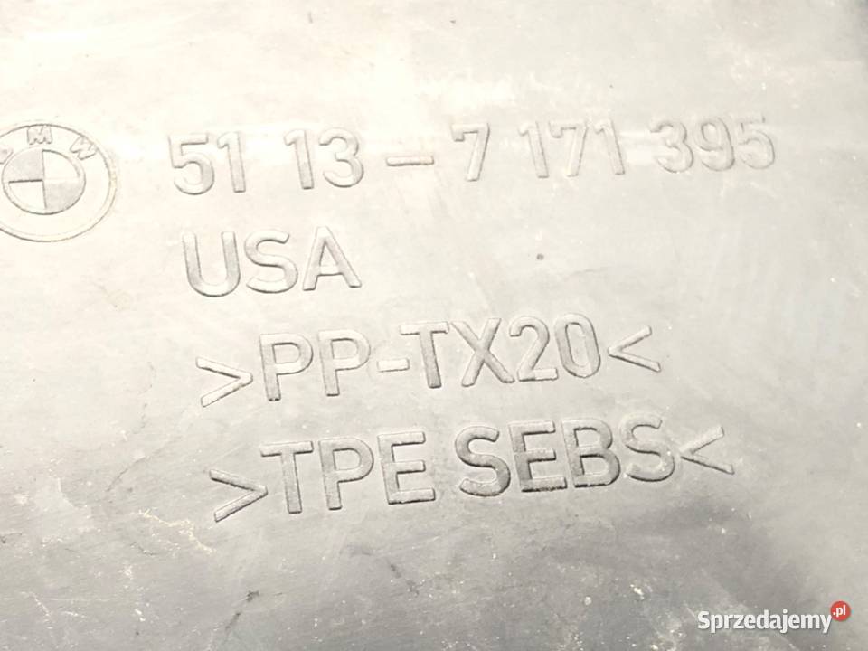 ATRAPA GRILL NERKA LEWA BMW E70 0613 7171395 SUV osobowe podkarpackie