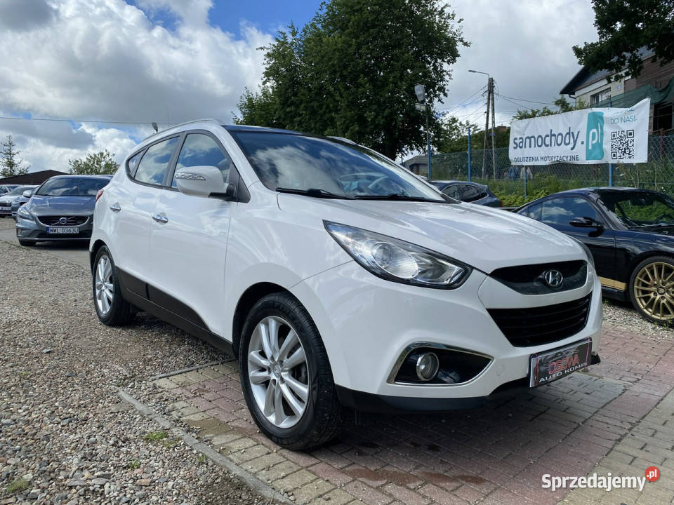 Hyundai ix35 20crdi 4x4 AWD skóry ledy Navi czujnik deszczu ix35 Gdańsk