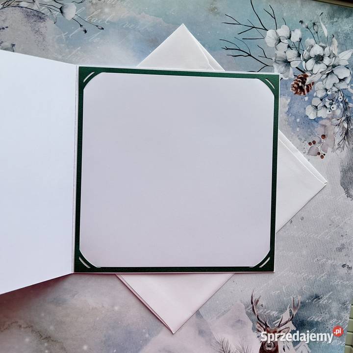 Kartka świąteczna Boże Narodzenie ręcznie