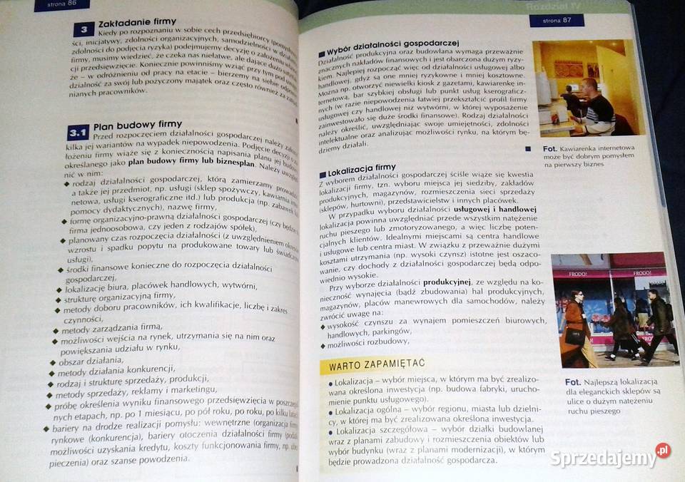 Podstawy przedsiębiorczości Z Makieła T Rachwał Chełm