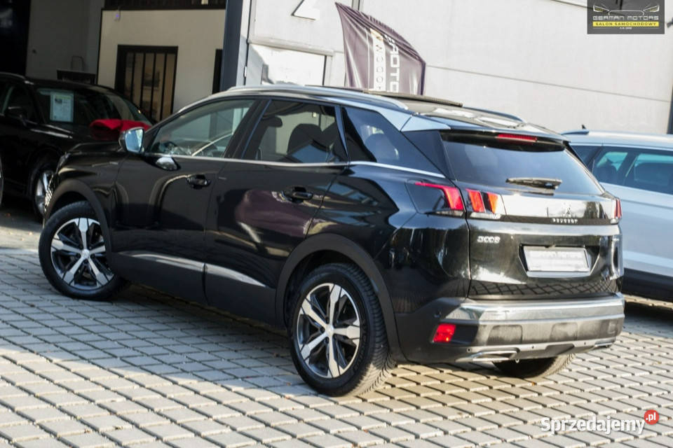 Peugeot 3008 GT Line Panorama Masaże El fotele nawigacja pomorskie Dębogórze