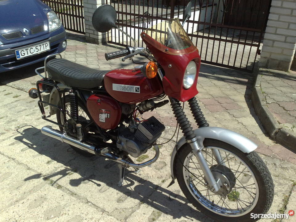 Simson s51 bordowy Tczew