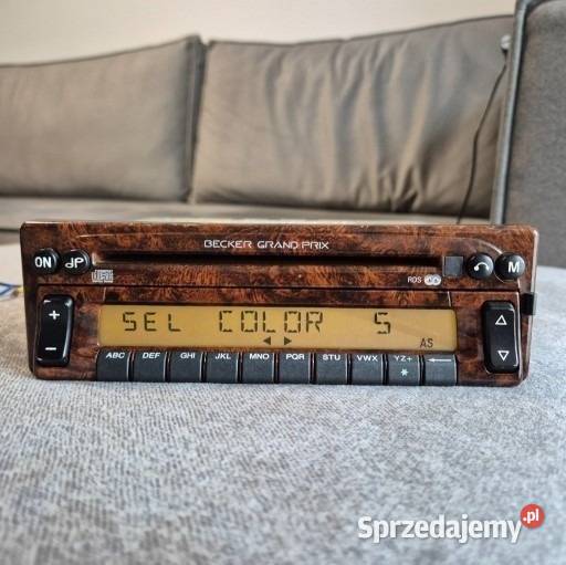 Unikatowe radio w kolorze drewna Becker Grand osobowe Koszalin