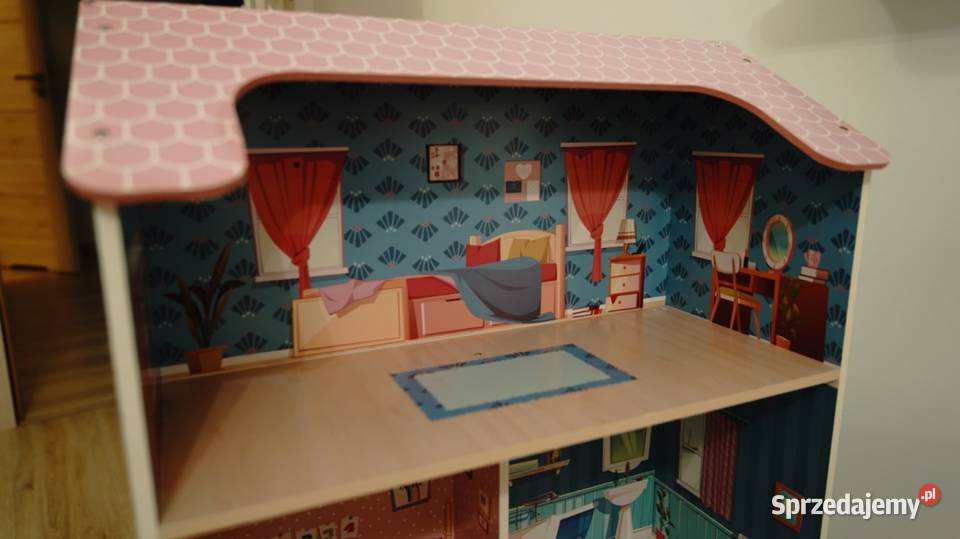 Drewniany domek do zabawy kuchnia 2w1 idealny mazowieckie Otwock