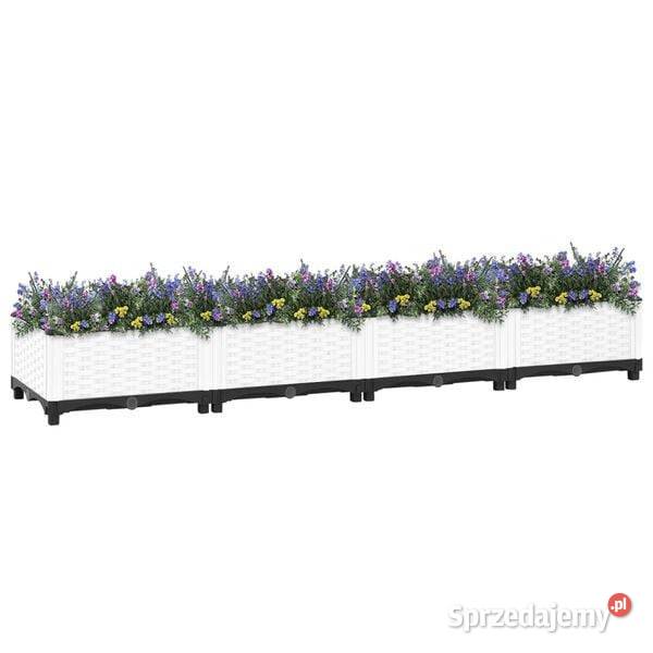 vidaXL Donica do podwyższonej rabaty 160x40x23 mazowieckie Warszawa