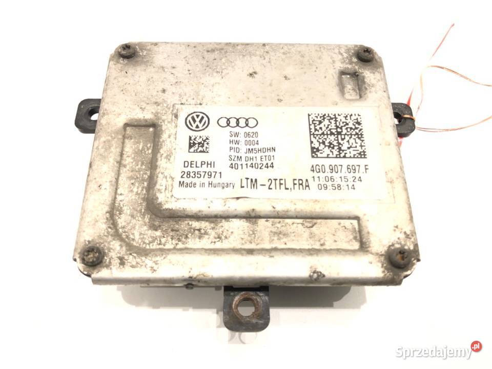 PRZETWORNICA XENON VW PASSAT B8 4G0907697F MODUŁ osobowe Przetwornice