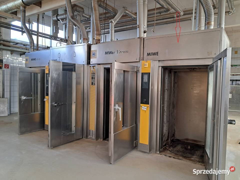 Piec piekarniczy wózkowy obrotowy Miwe ROLL IN podkarpackie Rzeszów