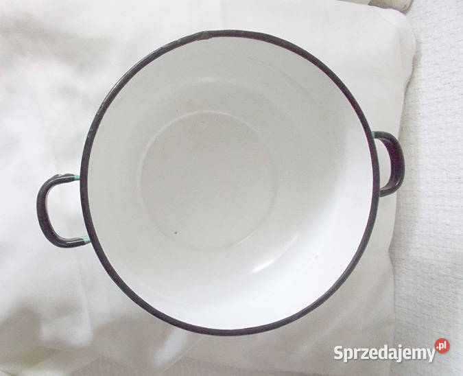 prl metalowa miska emaliowana miska vintage kujawsko-pomorskie Bydgoszcz