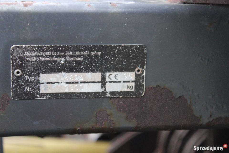 Prasa belująca Greenland RF 120 L Deutz Fahr 320 Sokoły