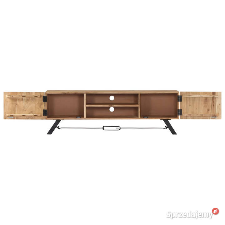 Szafka pod TV 140x30x45 lite drewno akacjowe mazowieckie Warszawa