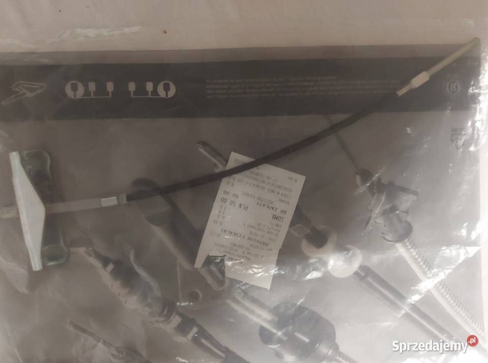 Linkacięgno hamulca postojowego ręcznego K17419 Rok produkcji 2008 Auris Ruda Śląska