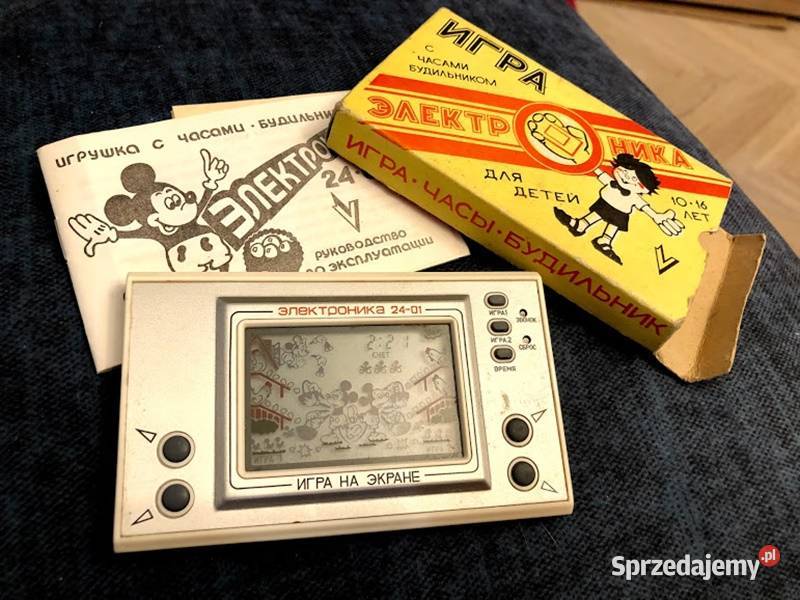 Elektroniczna gra radziecka Miki łapie jajka Warszawa sprzedam