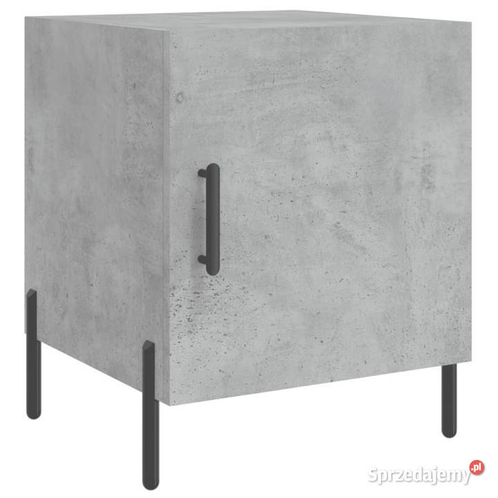 Szafka nocna szarość betonu 40x40x50 WM827588 Nocne