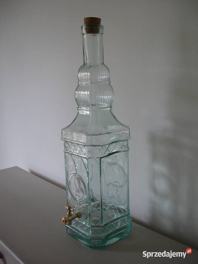 Butelka WIEŻA z kranikiem 65L Zielona Góra sprzedam