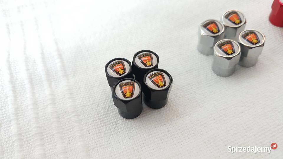 ROVER NAKRĘTKIKAPTURKI METALOWE CHROMOWANE NA osobowe Poznań