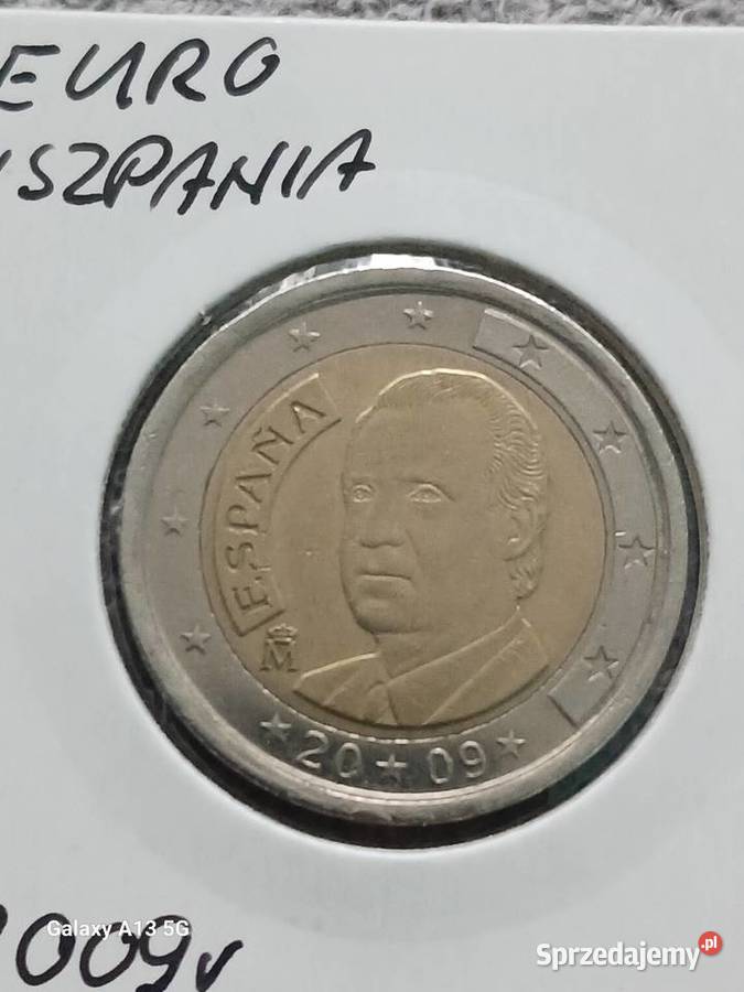 2 Euro Hiszpania 2009 r Konin sprzedam