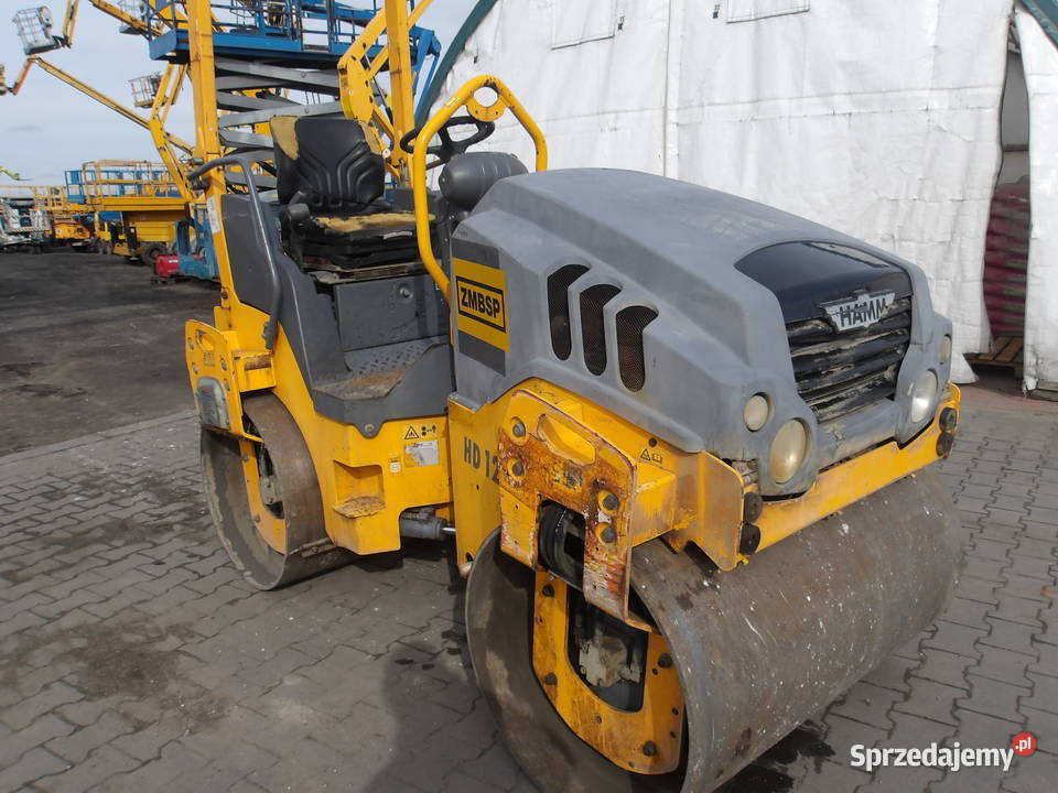 Walec dwubębnowy przegubowy Hamm HD12 VV nie wielkopolskie