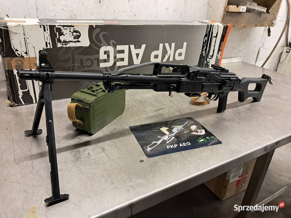 Sprzedam replikę ASG karabin maszynowy PKP Sporty strzeleckie i myślistwo