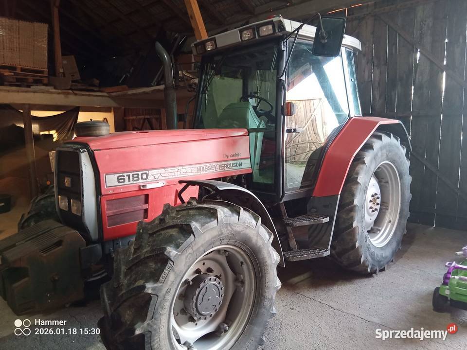 Massey Ferguson 6180 125 1997r Pierwszy Dobra