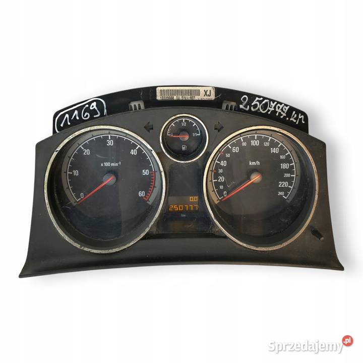 LICZNIK ZEGARY 13225988 XJ Opel Astra H Zafira B sprzedam