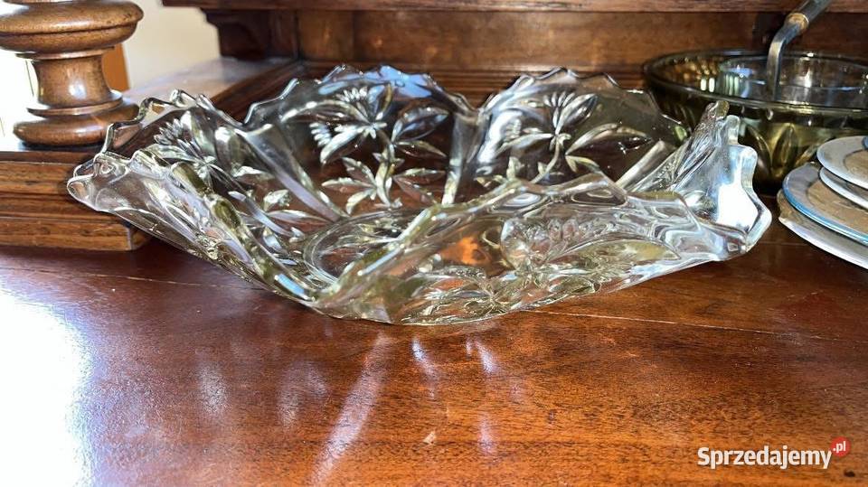 Misa Patera owocarka Szkło kryształowe Antyki, Sztuka, Kolekcje Gdańsk