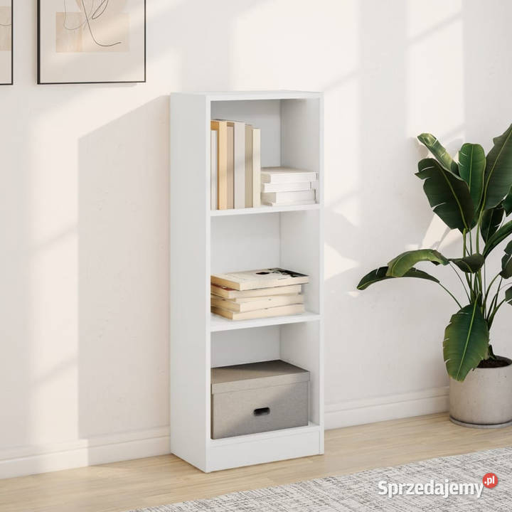 Regał biały 40x24x109 materiał drewnopochodny Warszawa