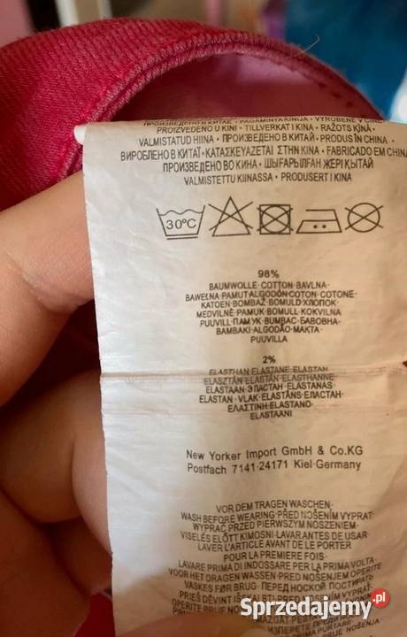 YORkER spodenki krótkie dżinsowe szorty wielkopolskie