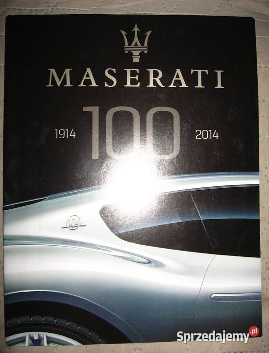 Maserati 19142014 100th Anniversary magazyn Kępice