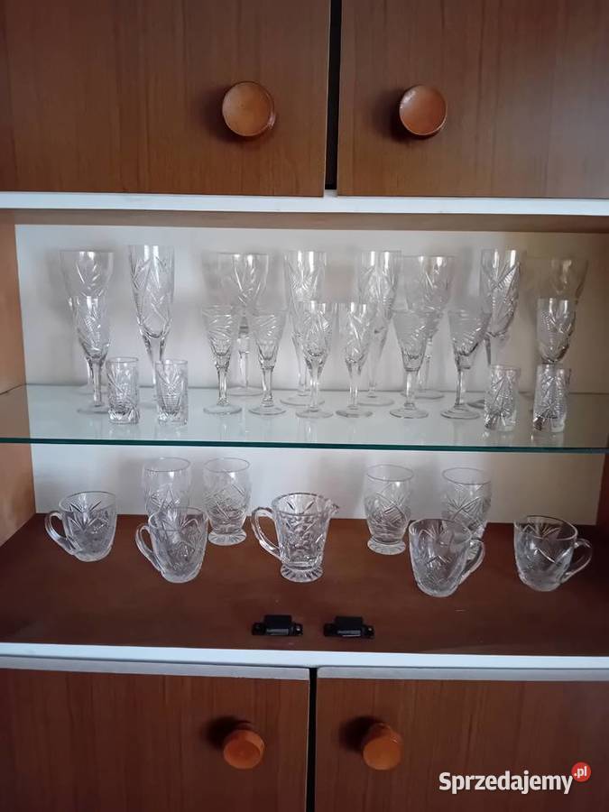 Unikalny zestaw kryształów z lat 70tych