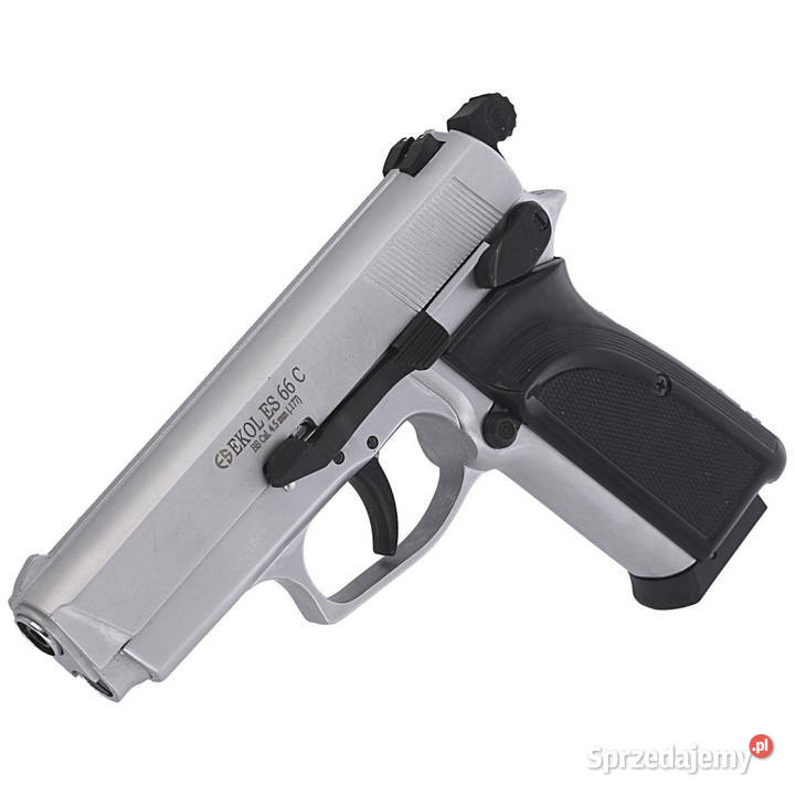 Pistolet wiatrówka EKOL Voltran ES 66C White 45 Warszawa