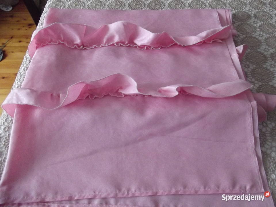 Zasłony róż z falbanami Zasłony Piekary Śląskie