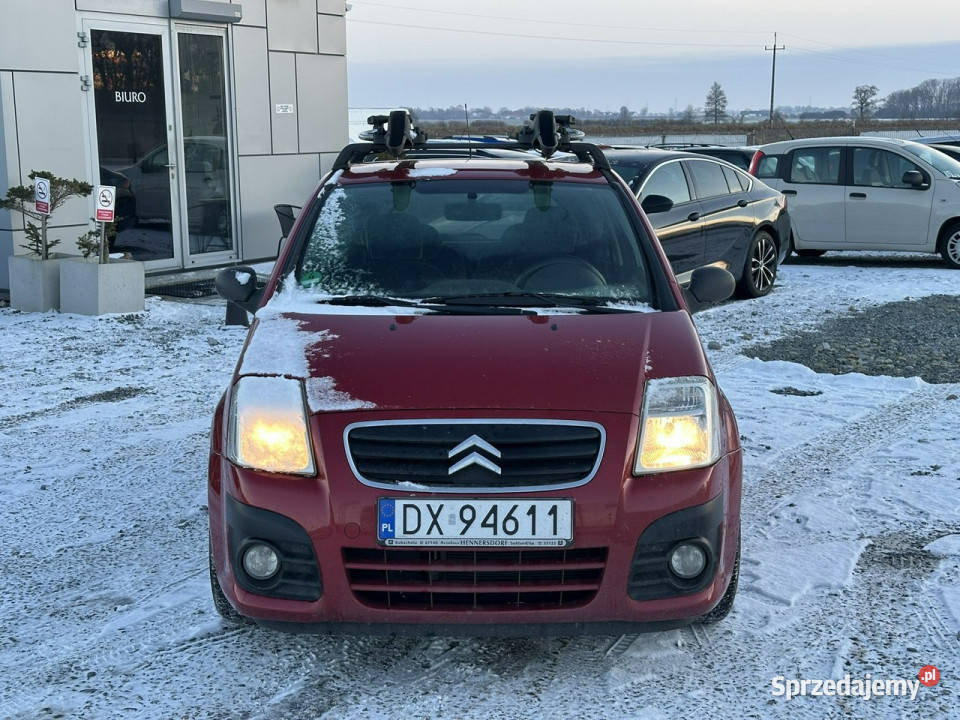 Citroen C2 11 60 2009r klima bagażnik na rowery Wojkowice