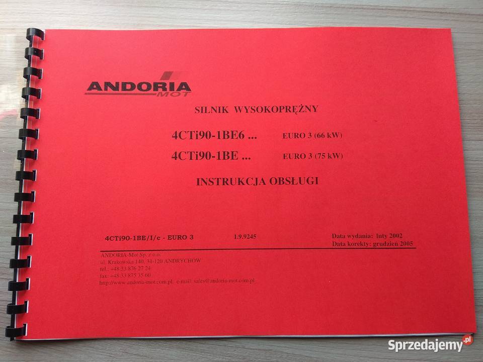 instrukcja obsługi 4cti901be6 euro 3 podkarpackie Stalowa Wola sprzedam
