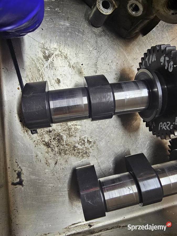 KTM 950 990 przód głowica wałki rozrządu zawory Jelenia Góra
