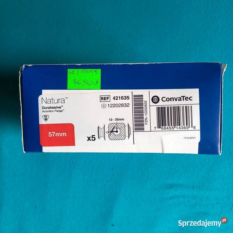 420235 Płytka stomijna Convatec Natura Tuchom