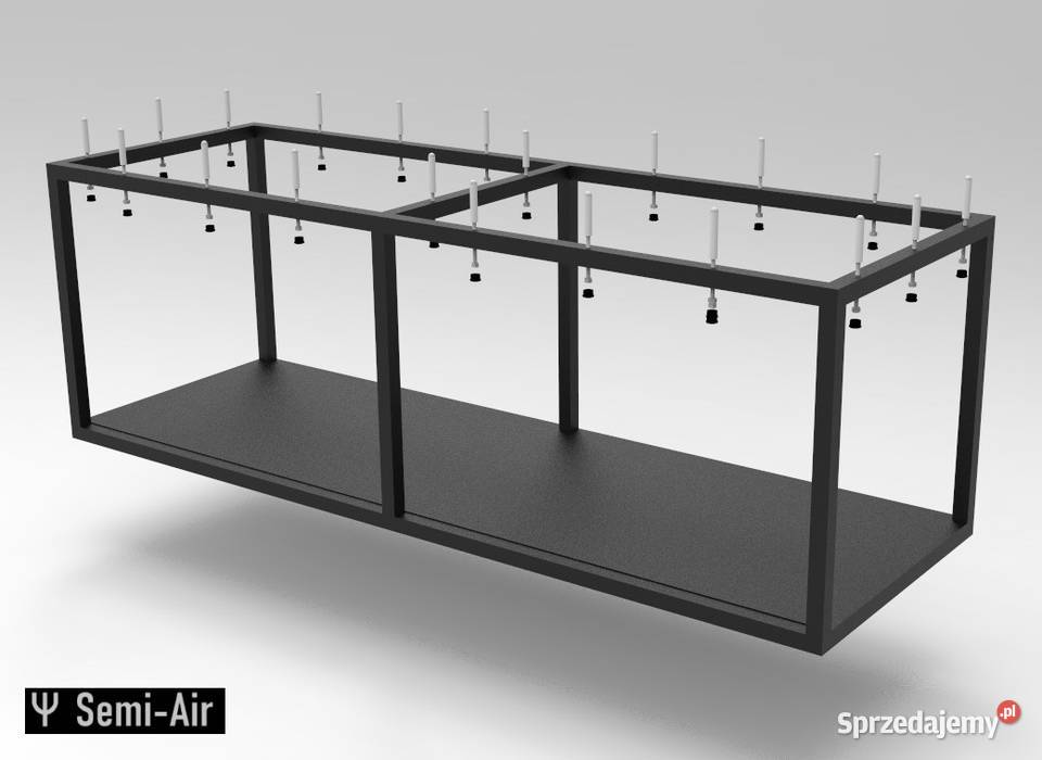 Solidna półka sufitowa garażowa piwnica regał Suwałki